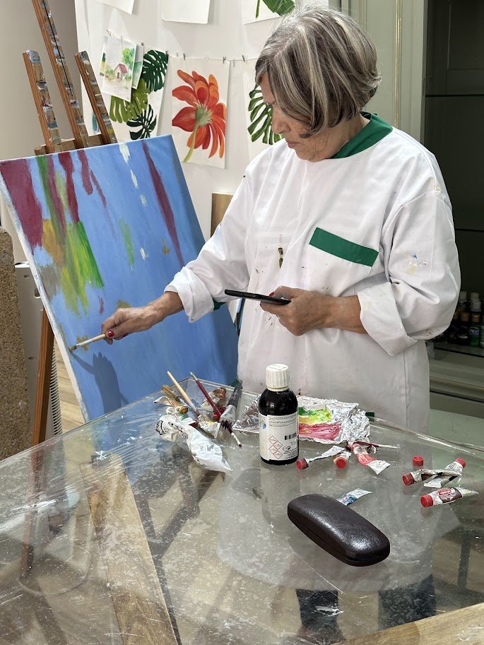 aula de pintura