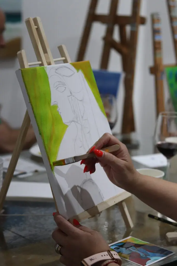 aulas de pintura em Viseu no atelier MitoArte