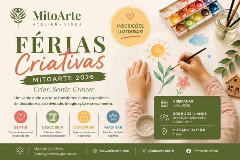 Atividades de Verão para Crianças em Viseu: E se este verão fosse mais do que ocupar o tempo?